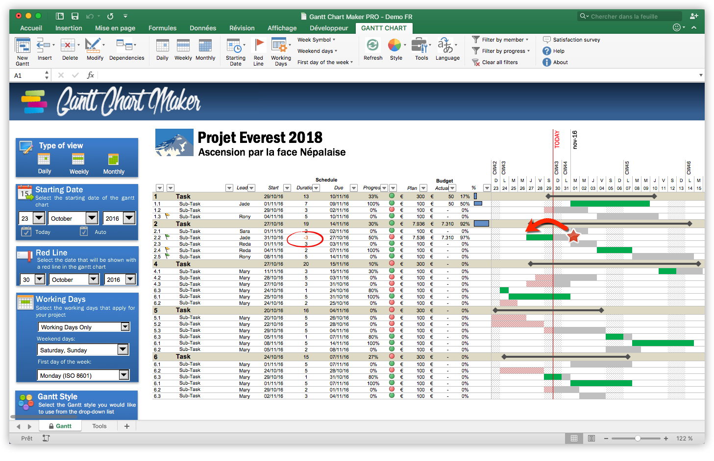 simple gantt chart maker free