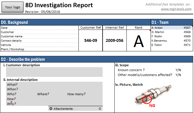 8d Tool Management Tools